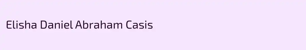 Elisha Daniel Abraham Casis